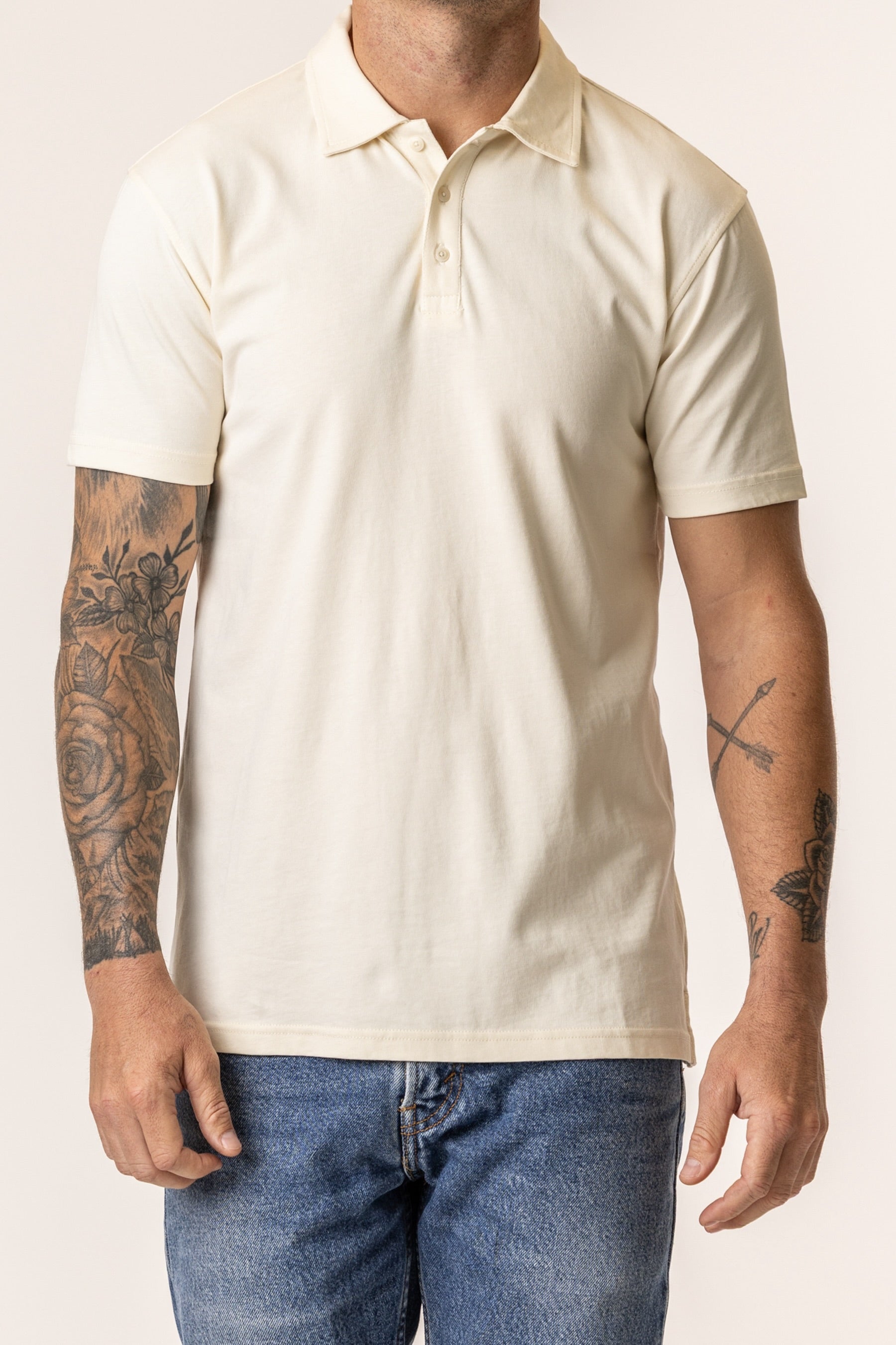 Regenerative Organic Cotton Polo for Men | Classic Fit