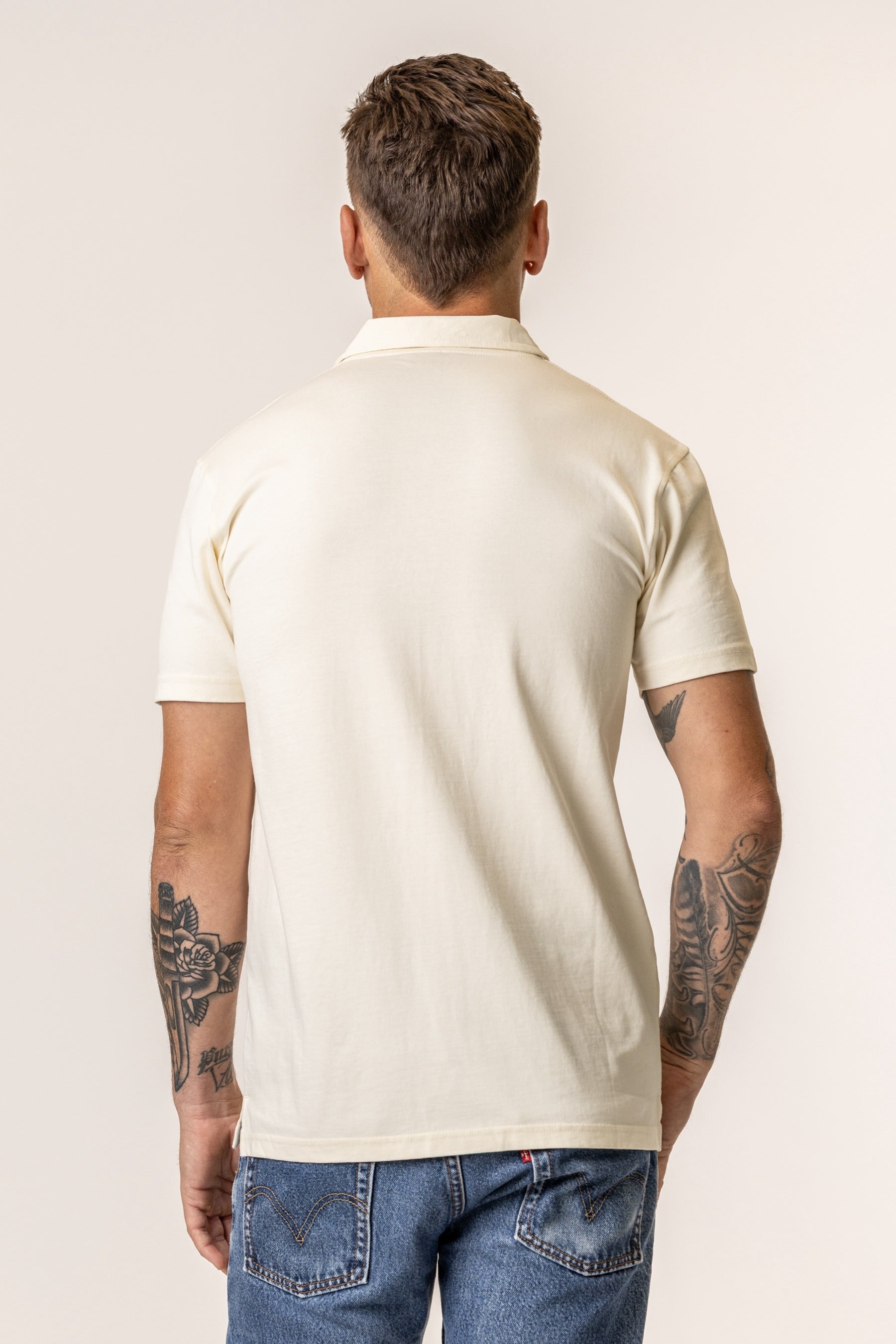 Regenerative Organic Cotton Polo for Men | Classic Fit