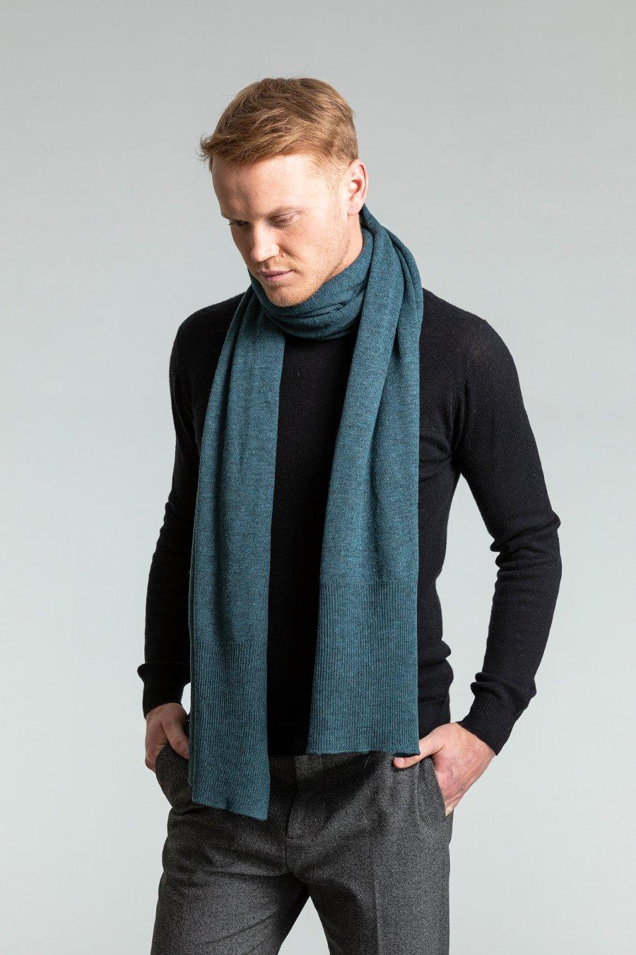 Merino Edge Rib Scarf - Ethical Trade Co