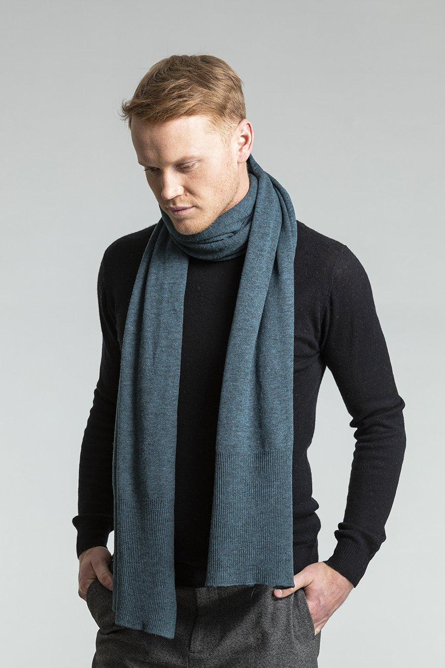 Merino Edge Rib Scarf - Ethical Trade Co