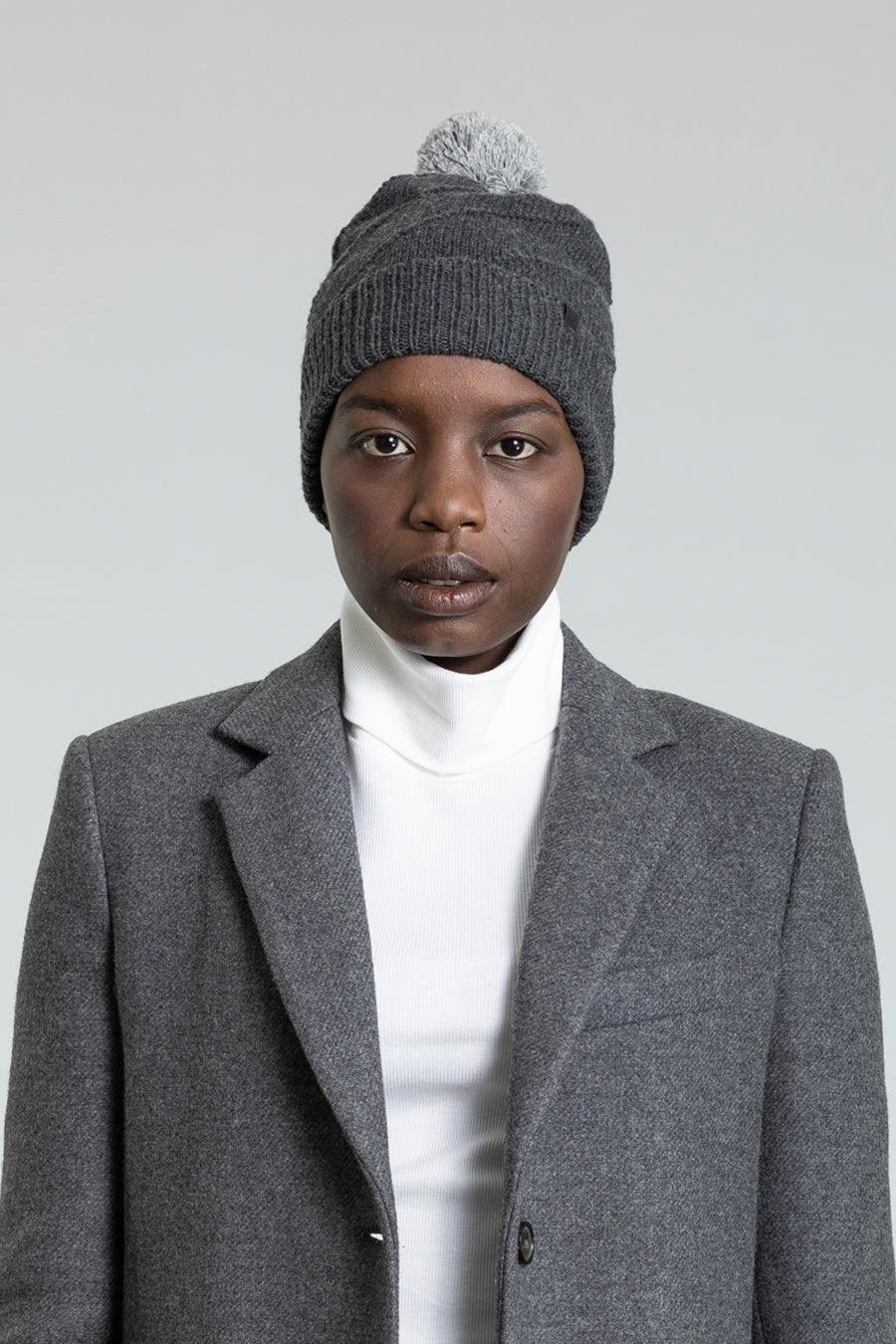 Merino Pom Pom Hat - Ethical Trade Co