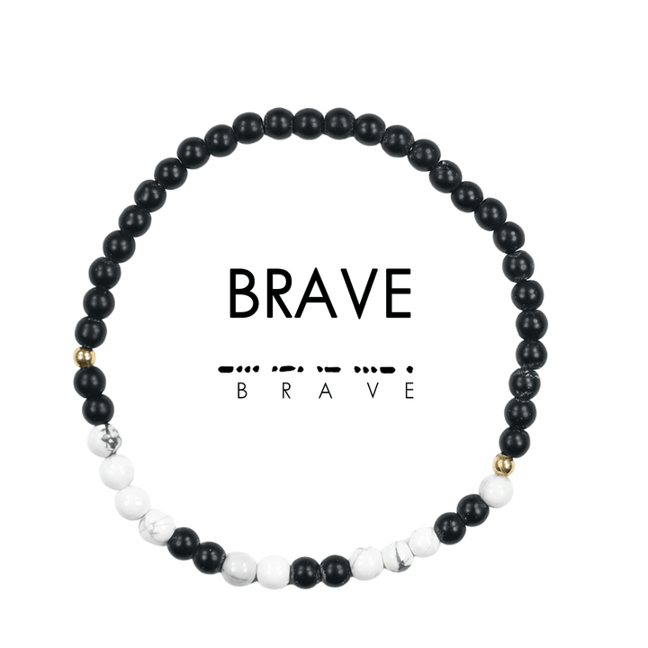 Morse Code Bracelet | BRAVE - Ethical Trade Co