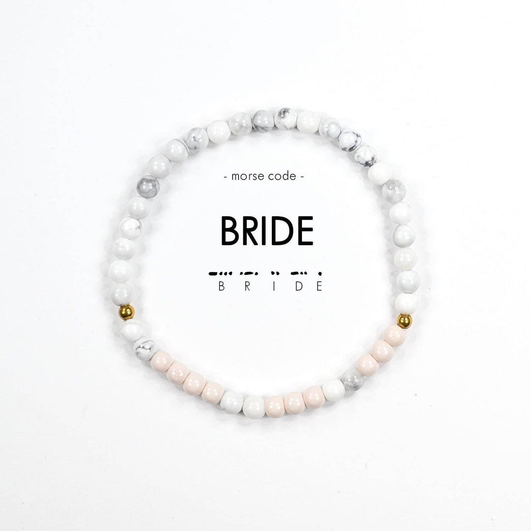 Morse Code Bracelet | BRIDE - Ethical Trade Co