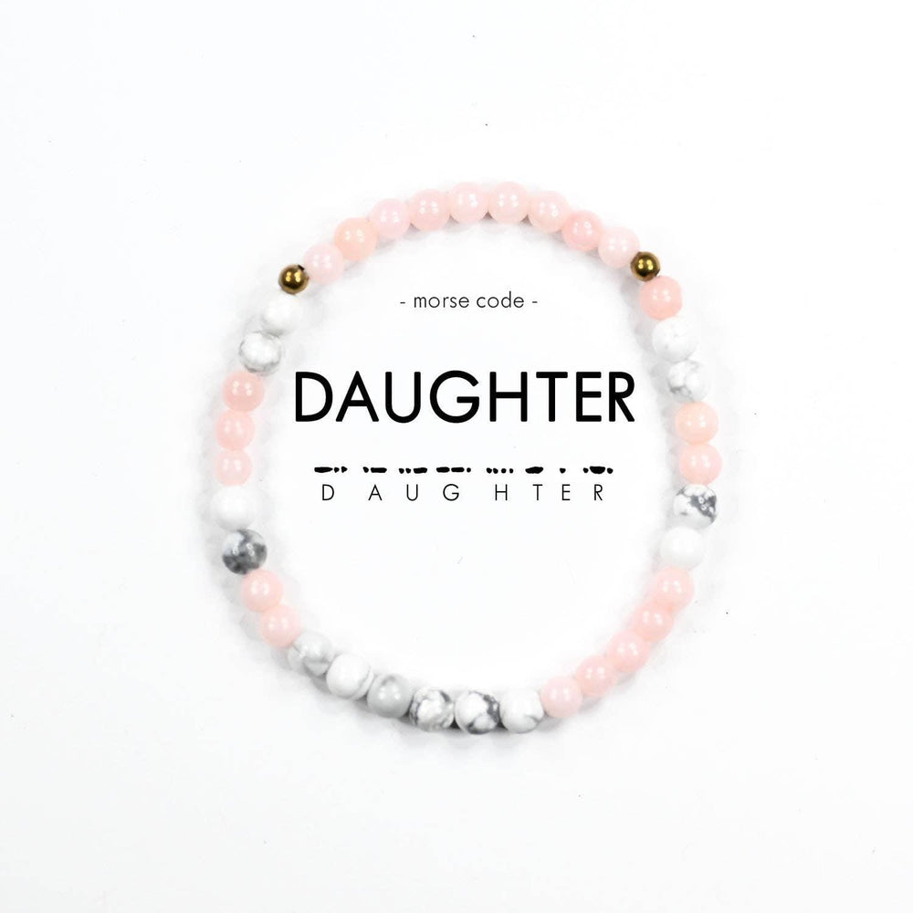 Morse Code Bracelet | DAUGHTER - Ethical Trade Co