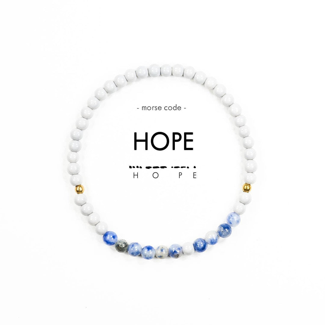 Morse Code Bracelet | HOPE - Ethical Trade Co