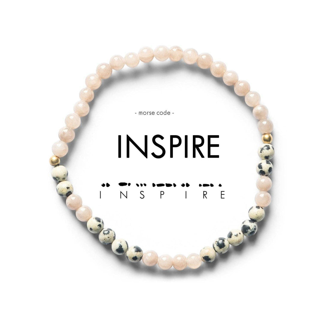 Morse Code Bracelet | INSPIRE - Ethical Trade Co