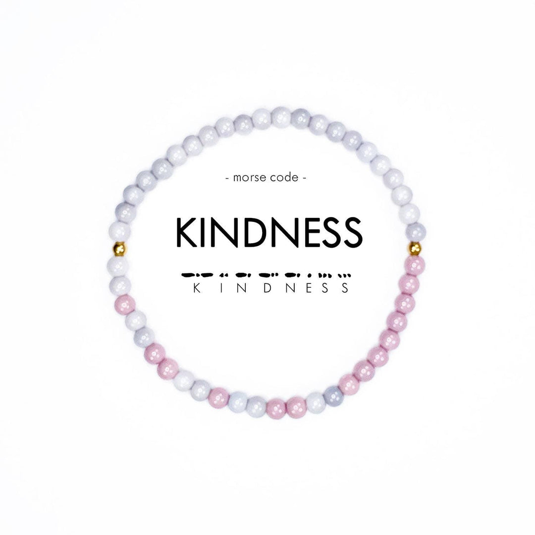 Morse Code Bracelet | KINDNESS - Ethical Trade Co