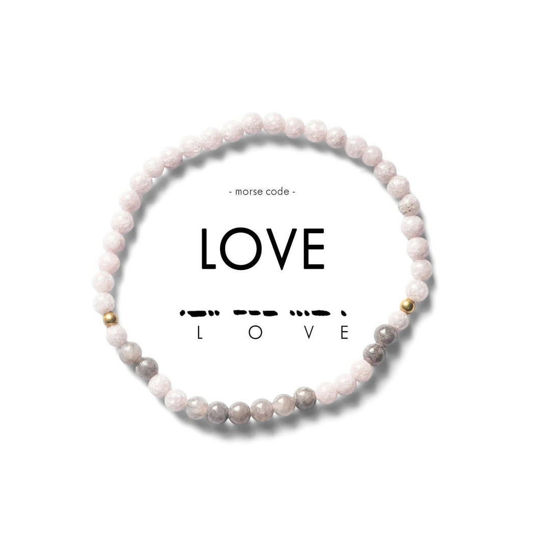 Morse Code Bracelet | LOVE - Ethical Trade Co
