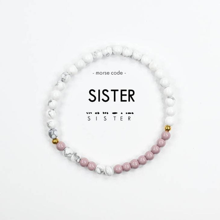 Morse Code Bracelet | SISTER - Ethical Trade Co