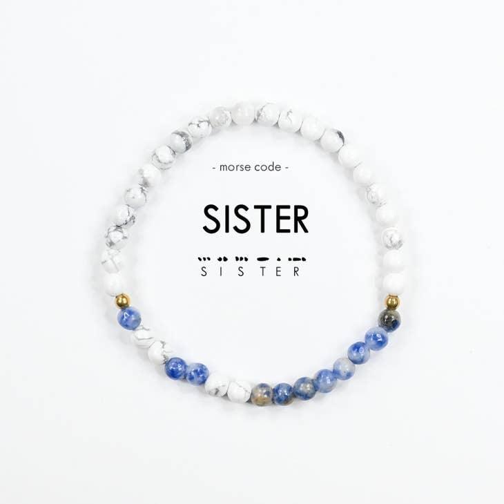 Morse Code Bracelet | SISTER - Ethical Trade Co