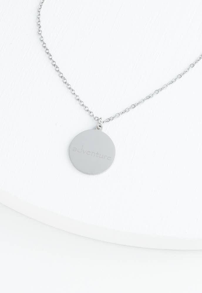 Mountain Adventure Necklace in Silver - Ethical Trade Co