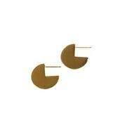 Ms Pacman Gold Earrings - Ethical Trade Co