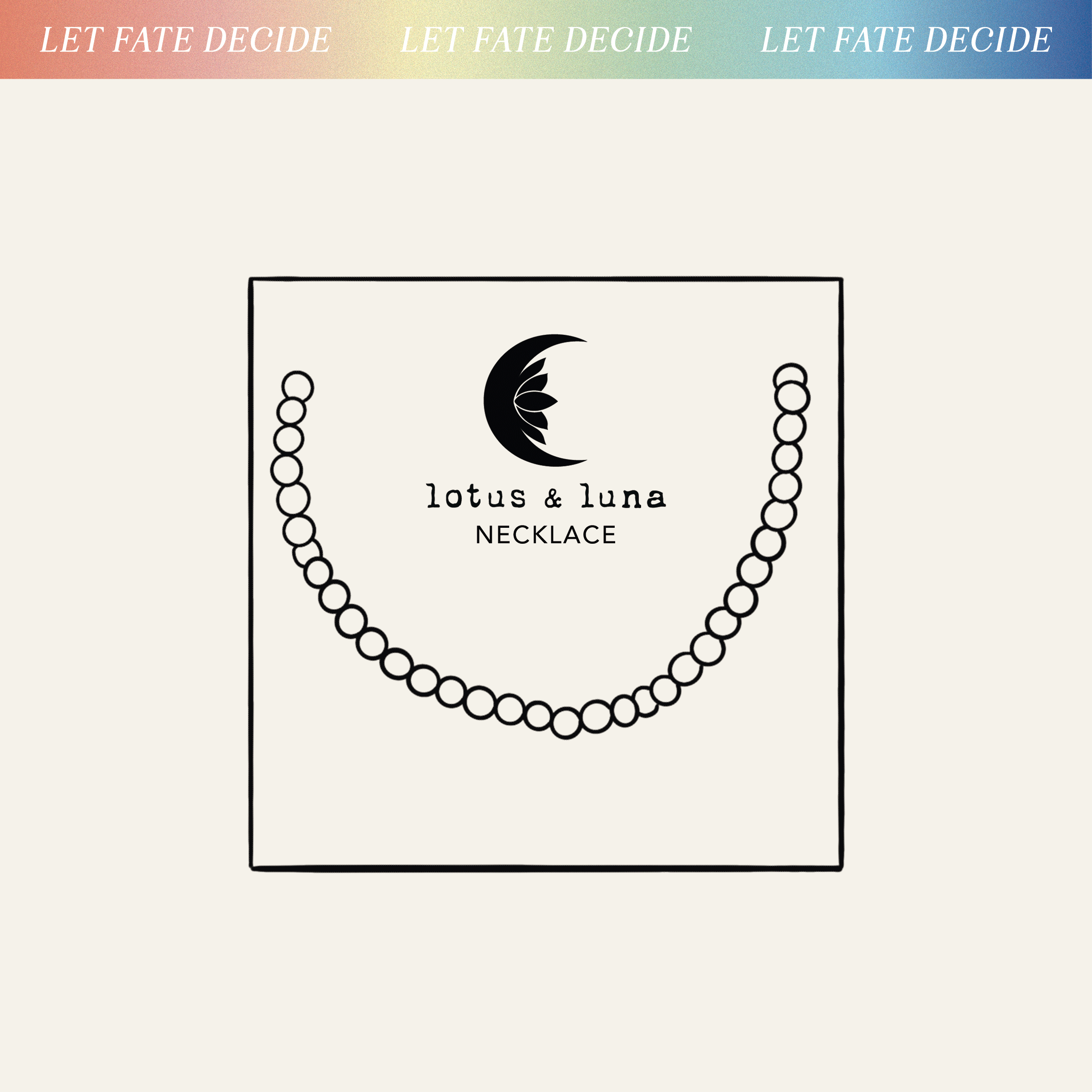 Mystery Healing Necklace