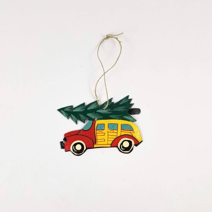 Singing Rooster - Old Time Christmas Car Ornament - Ornament - Ethical Trading Company