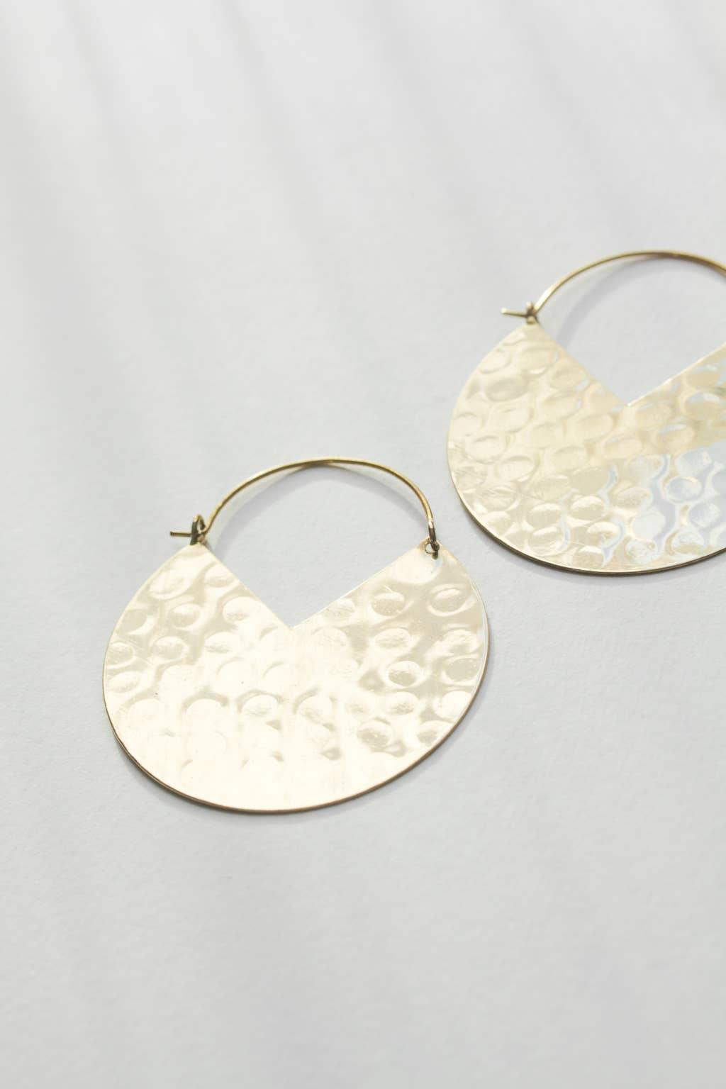 Pacman Hoop Earrings (3 sizes) - Ethical Trade Co