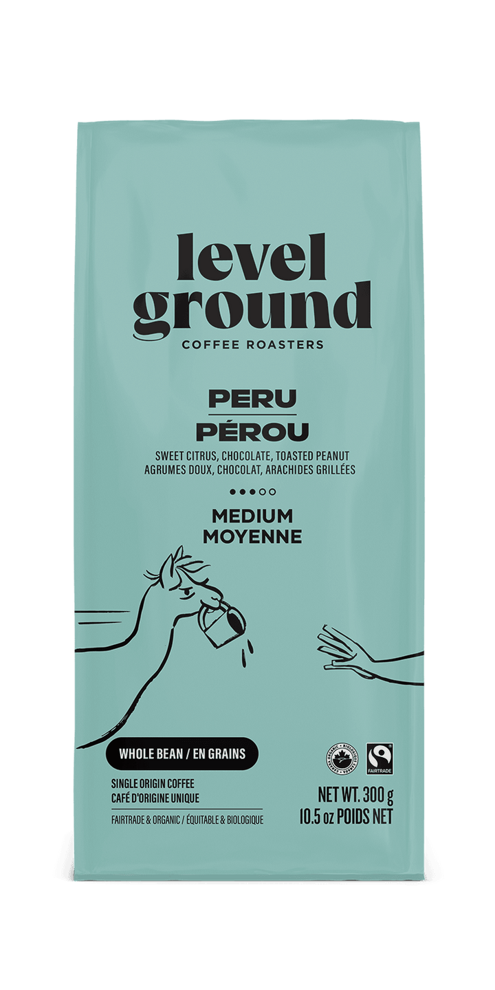 Peruvian Medium Roast Coffee Level Ground