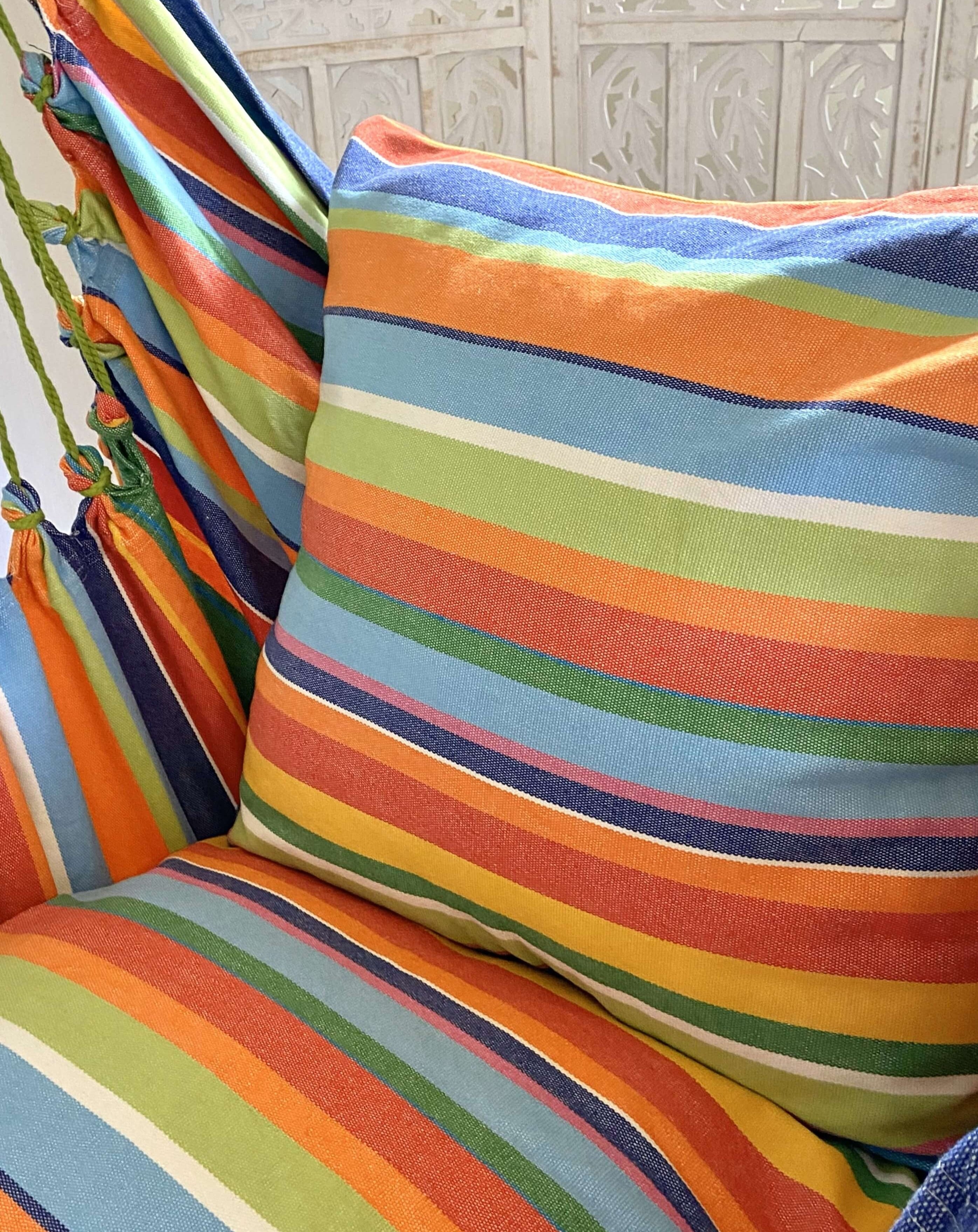 Colorful Rainbow Hammock Chair Swing | RAINBOW