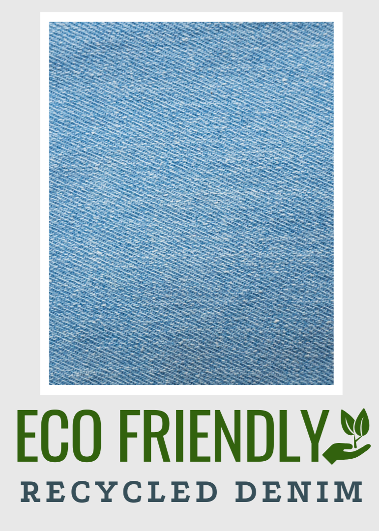 Striped Blue Jeans Denim Throw Pillow | STRIPED DENIM