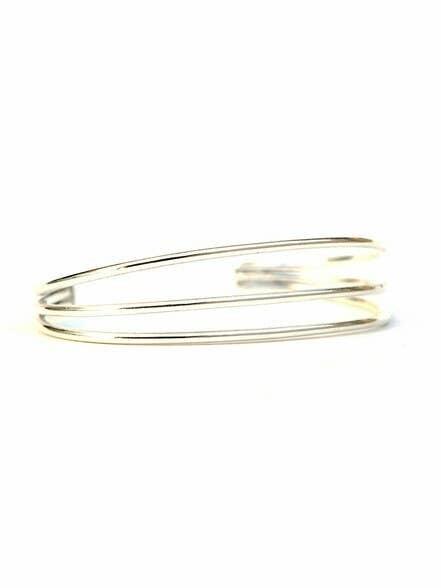 Simple Lines Cuff - Smooth - Ethical Trade Co