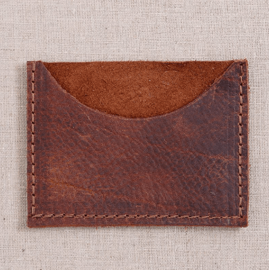 Single Leather Card Carrier - Ethical Trade Co