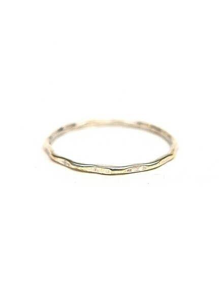 Sterling Stacking Rings - Textured - Ethical Trade Co
