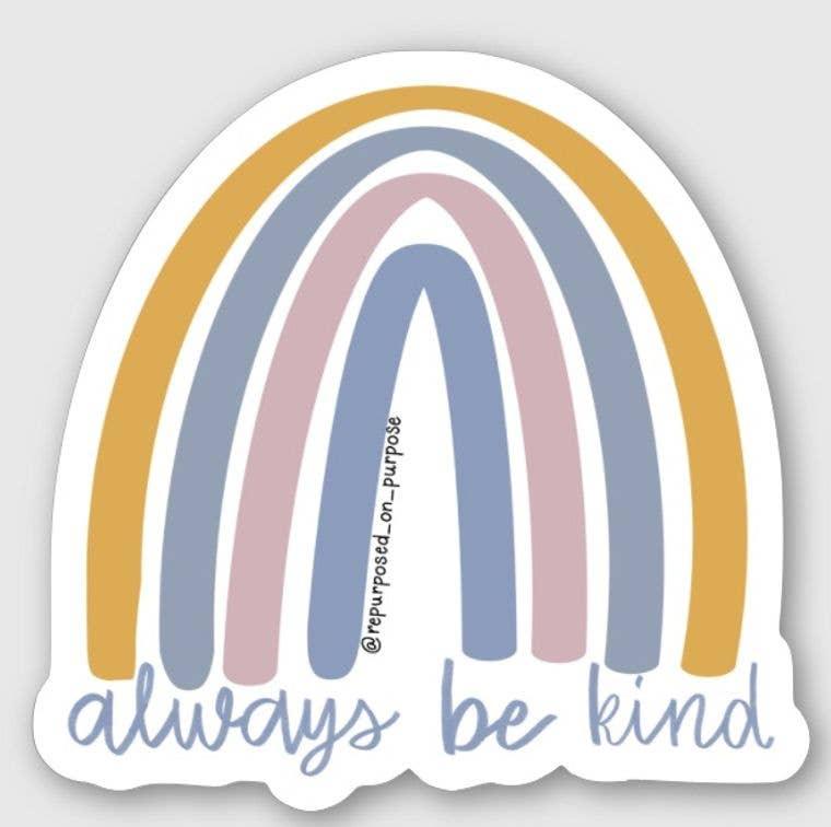 Sticker | Always Be Kind - Ethical Trade Co