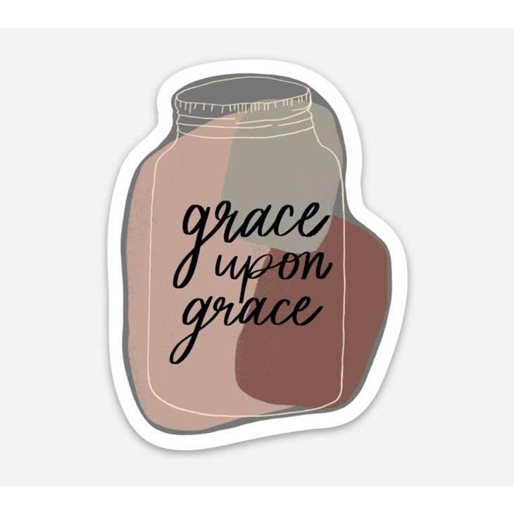 Sticker | Grace upon Grace - Ethical Trade Co
