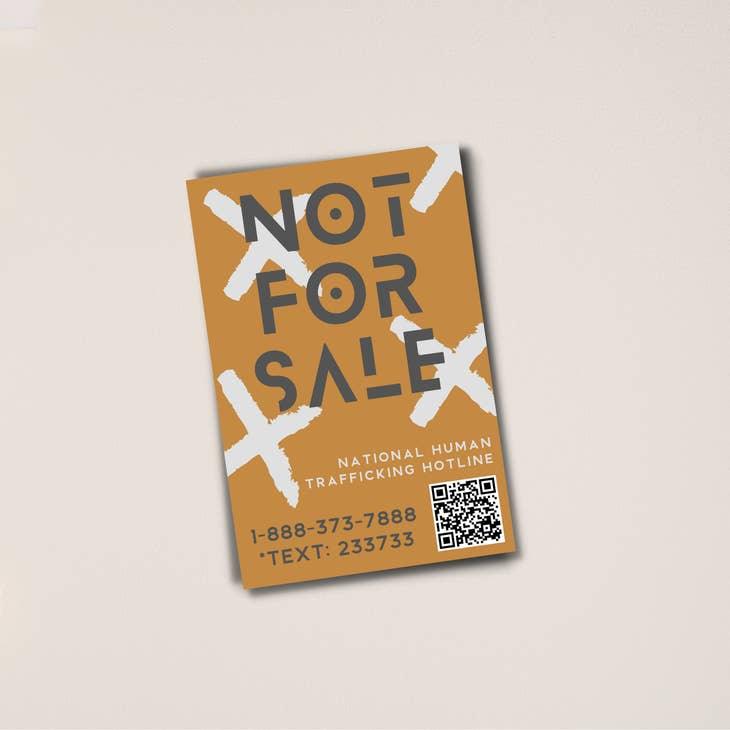 Sticker | Not for Sale - Ethical Trade Co