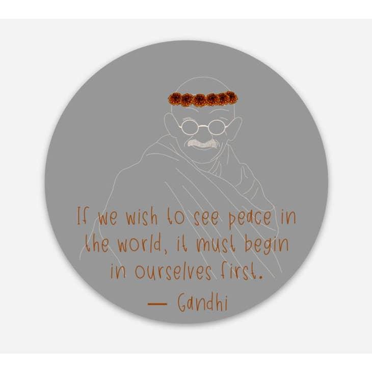 Sticker | Peace in Ourselves - Ethical Trade Co