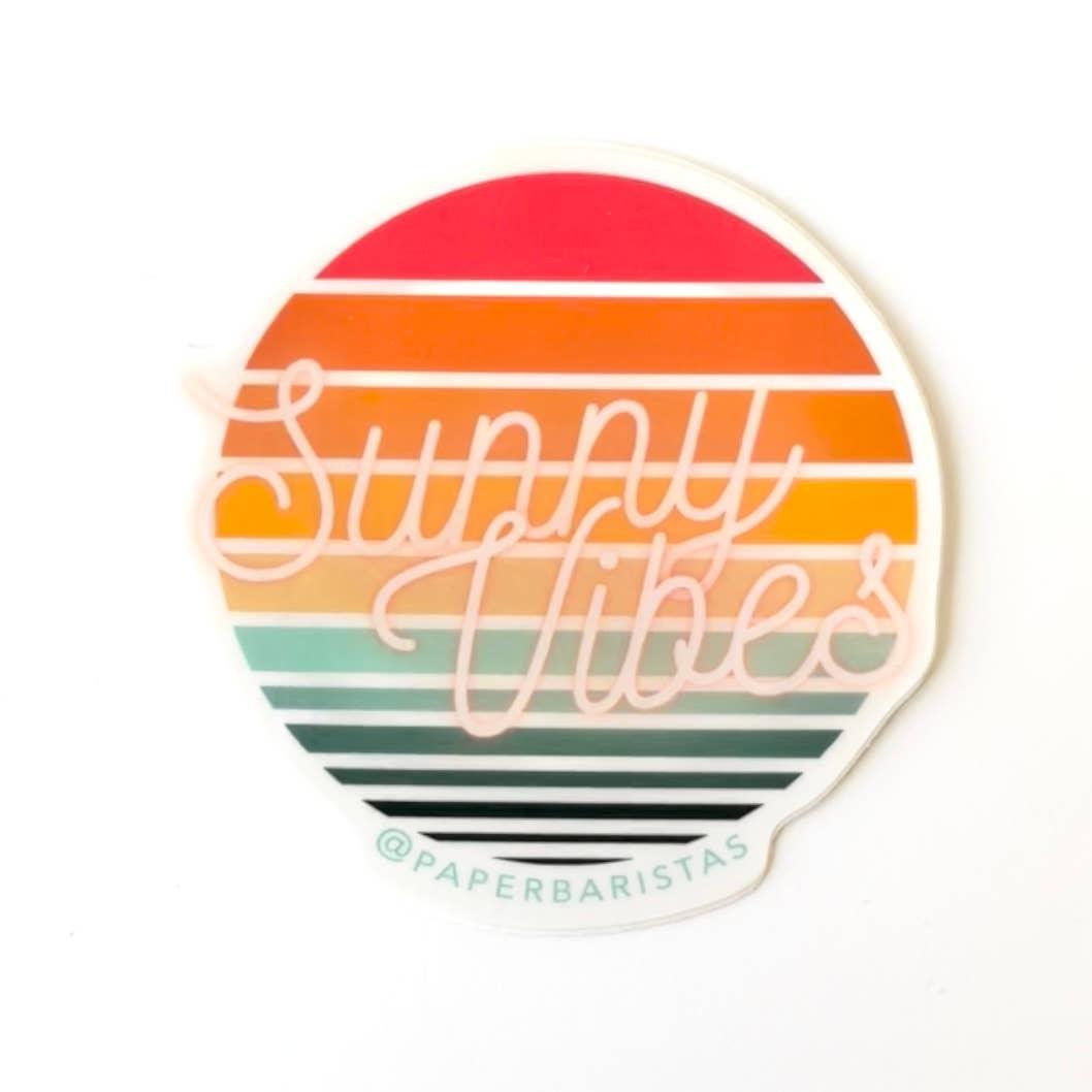 Sticker | Sunny Vibes - Ethical Trade Co