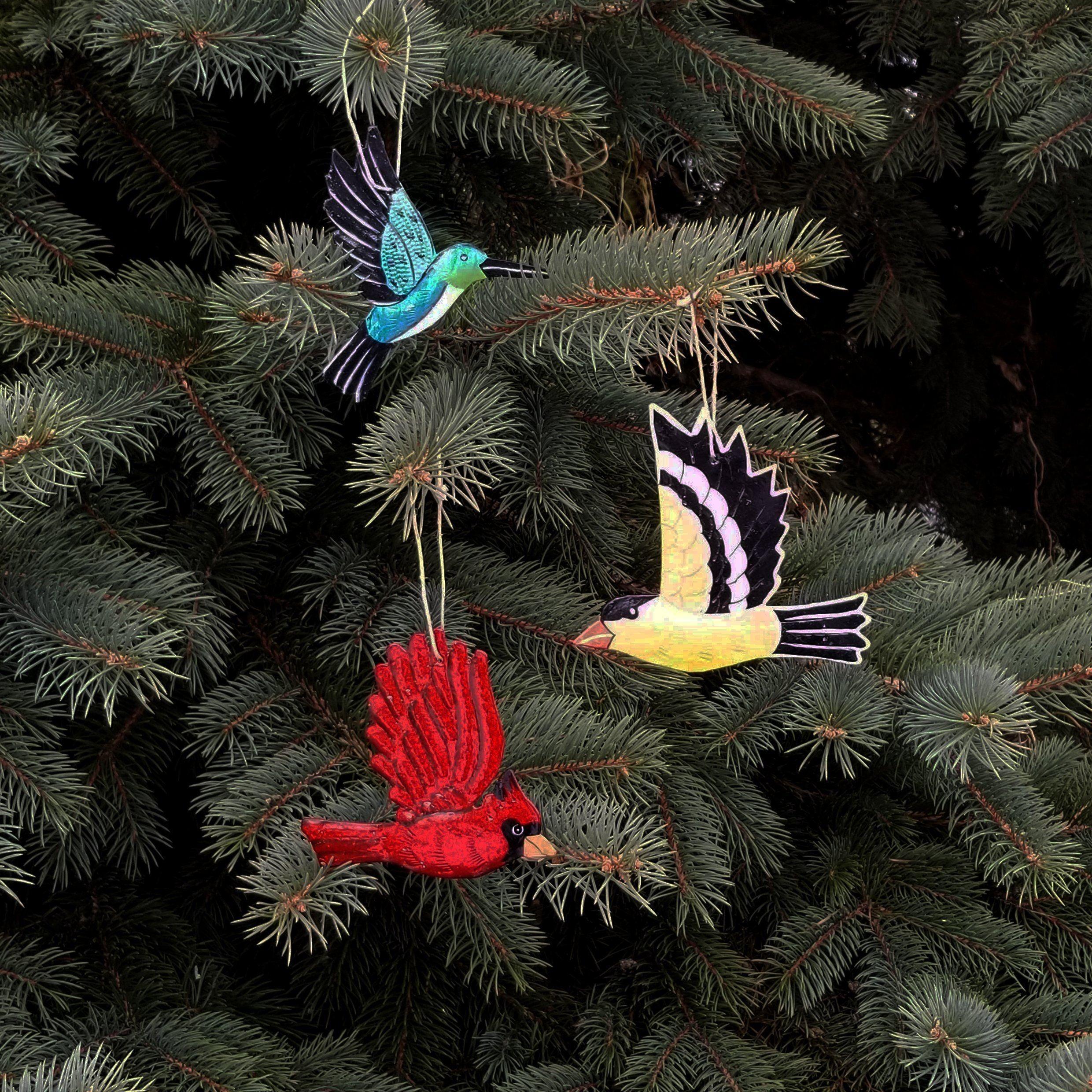 Singing Rooster - Summer Birds Ornaments - Ornament - Ethical Trading Company