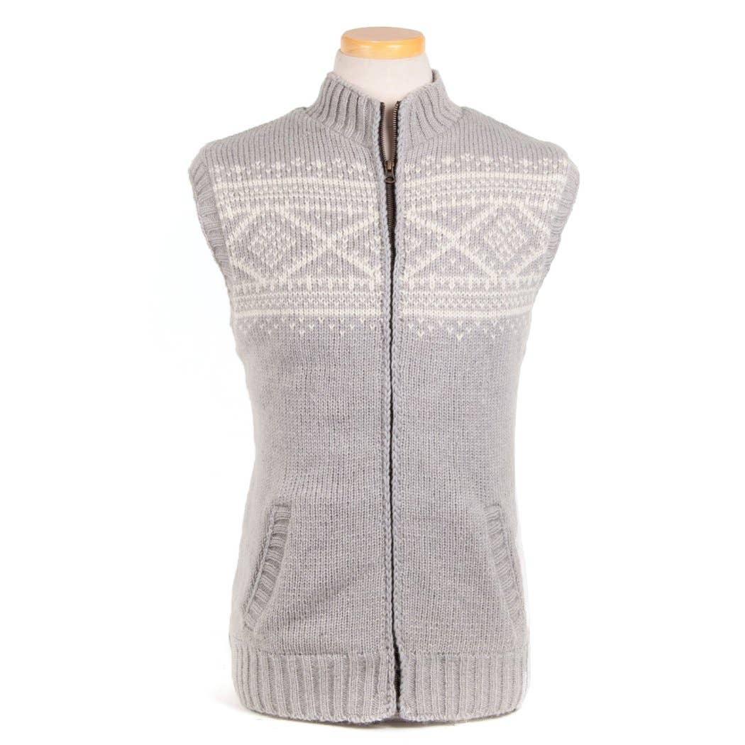 Sven men's wool knit vest - Ethical Trade Co