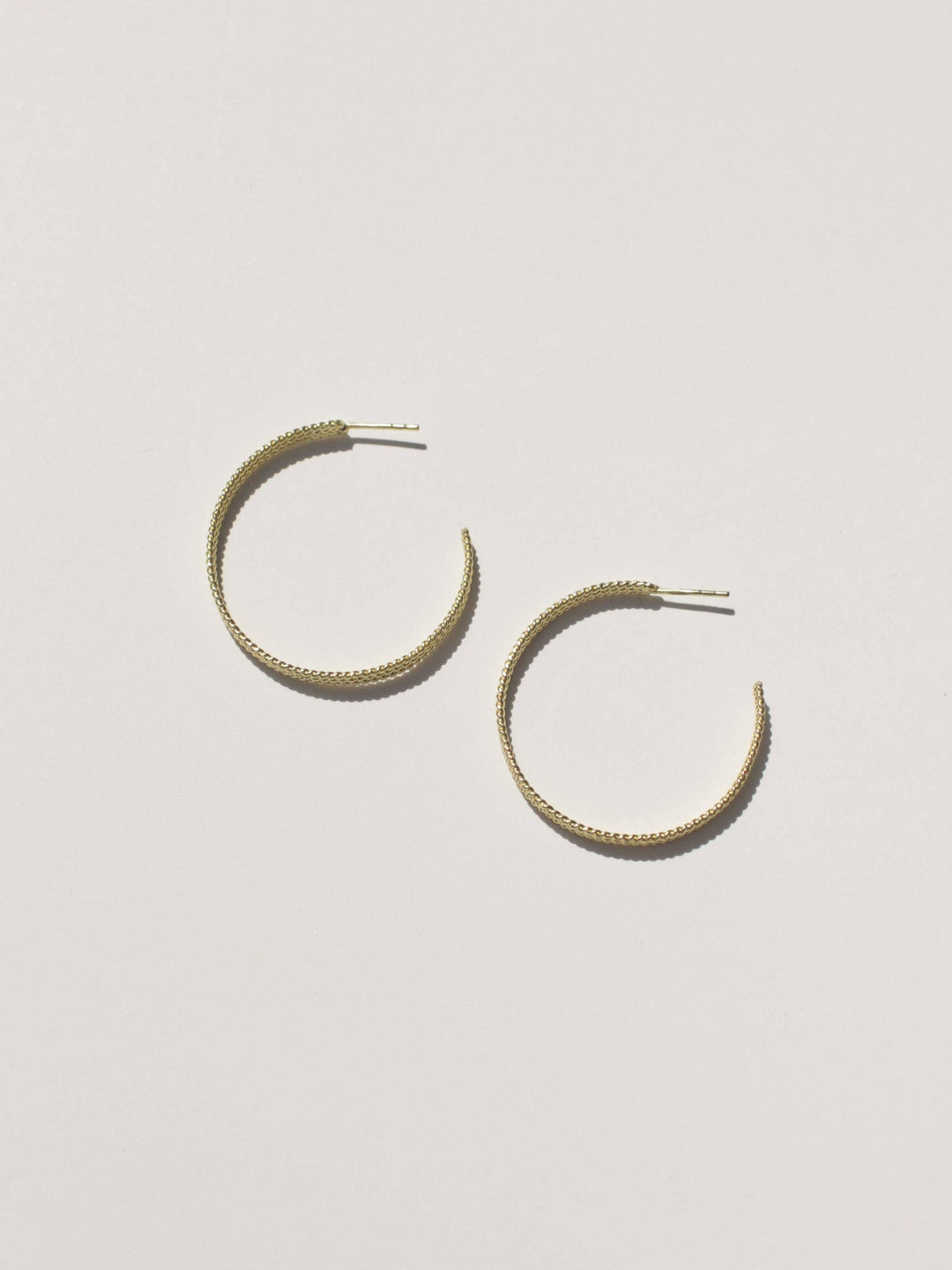 Texturized Hoops Medium - Ethical Trade Co