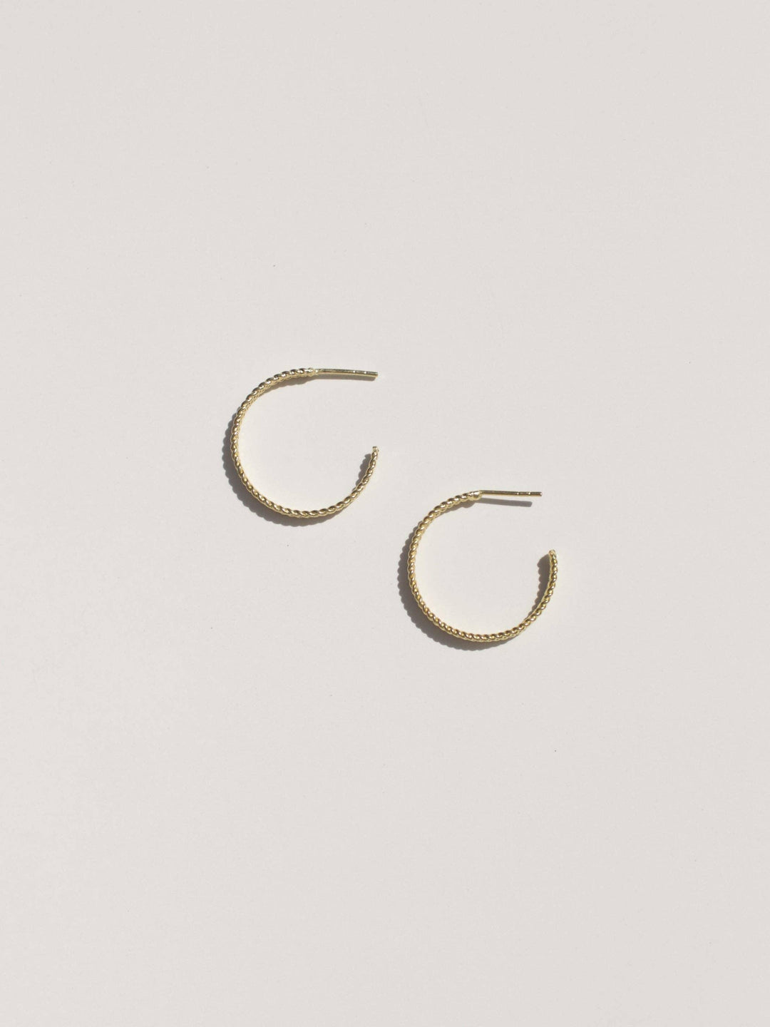 Texturized Hoops Small - Ethical Trade Co