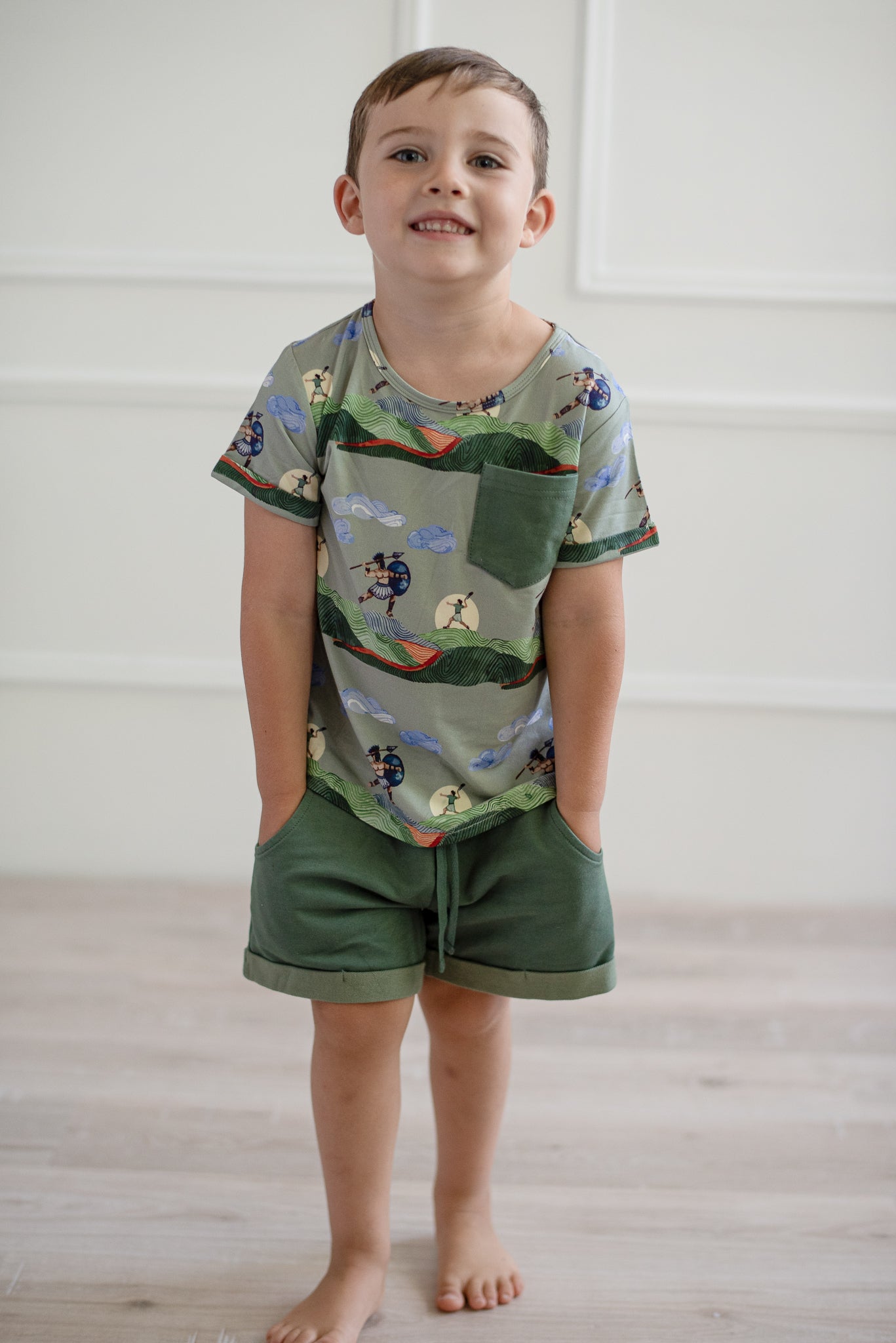 Goliath Pocket Tee & Shorts Set