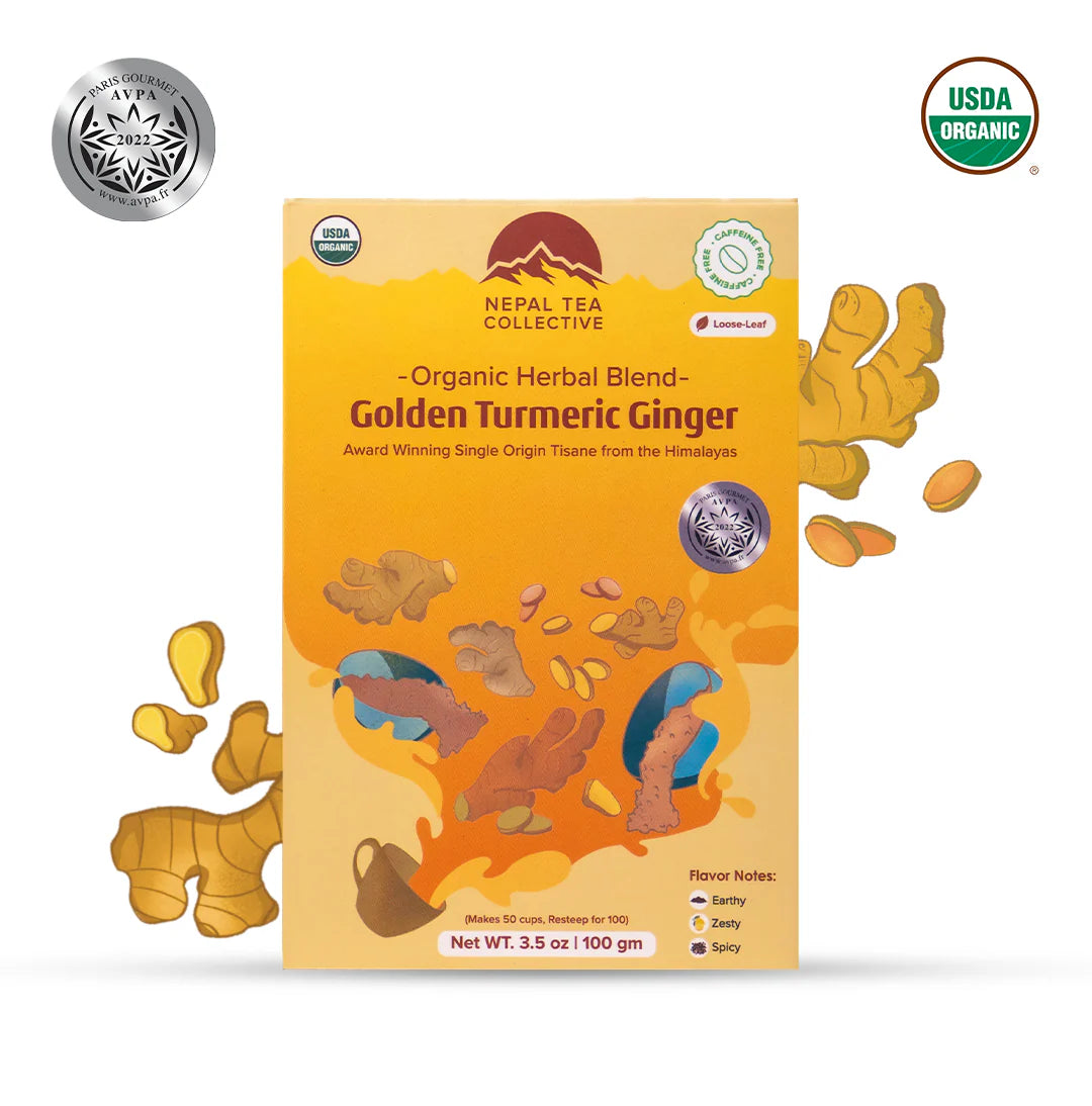 Golden Turmeric Ginger Loose Tea