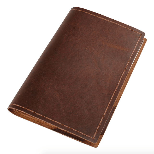 Vintage Leather Journal Sleeve - Ethical Trade Co