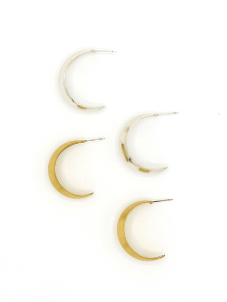 Vintage Rounded Hoops - Ethical Trade Co