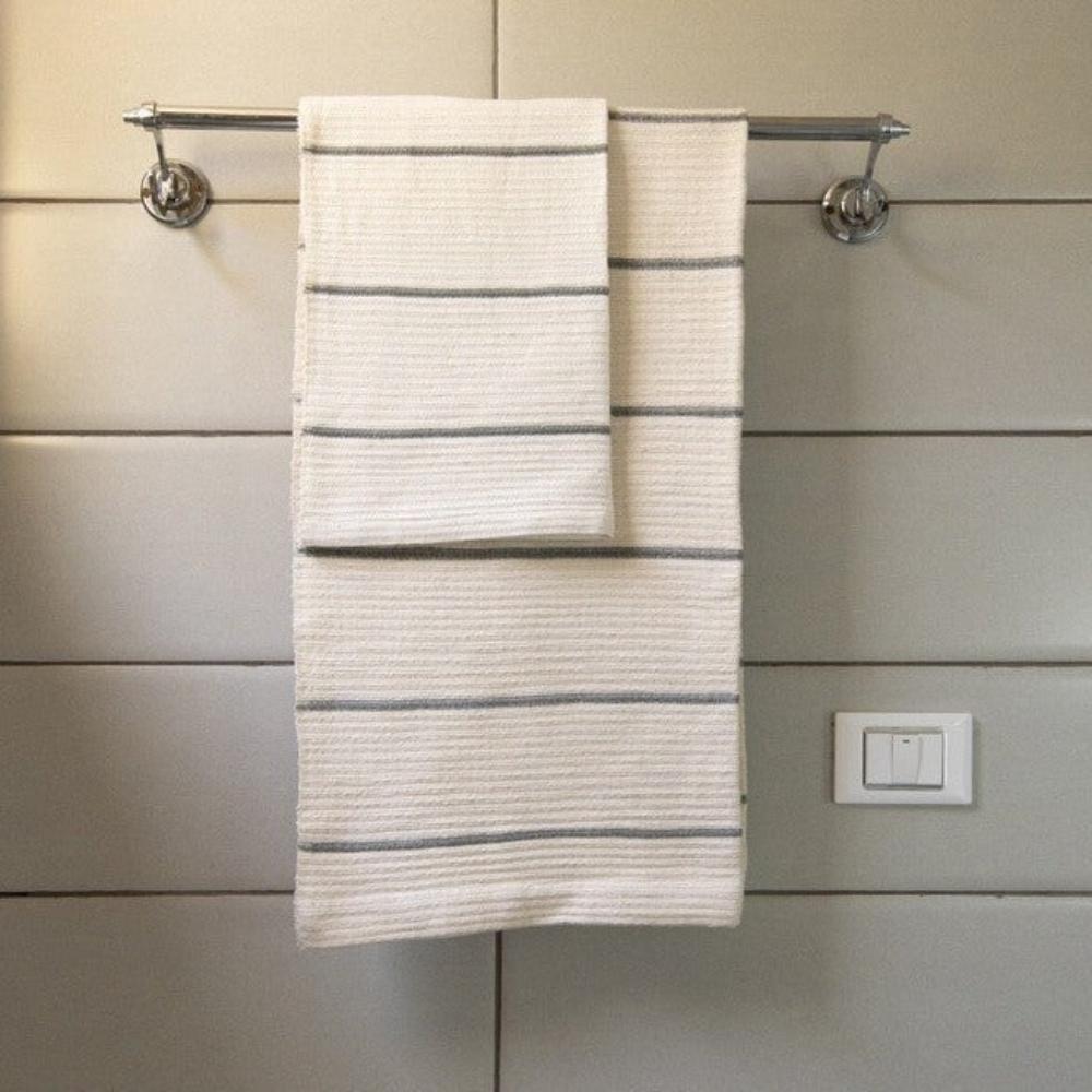 Wari Handwoven Ethiopian Cotton Waffle Hand Towel