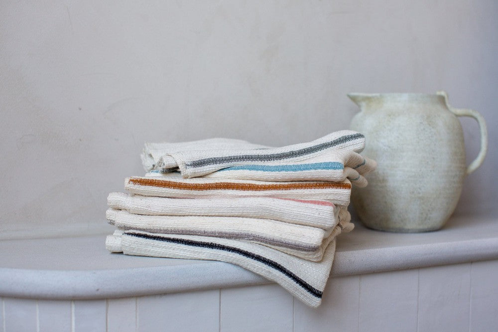 Wari Handwoven Ethiopian Cotton Waffle Hand Towel