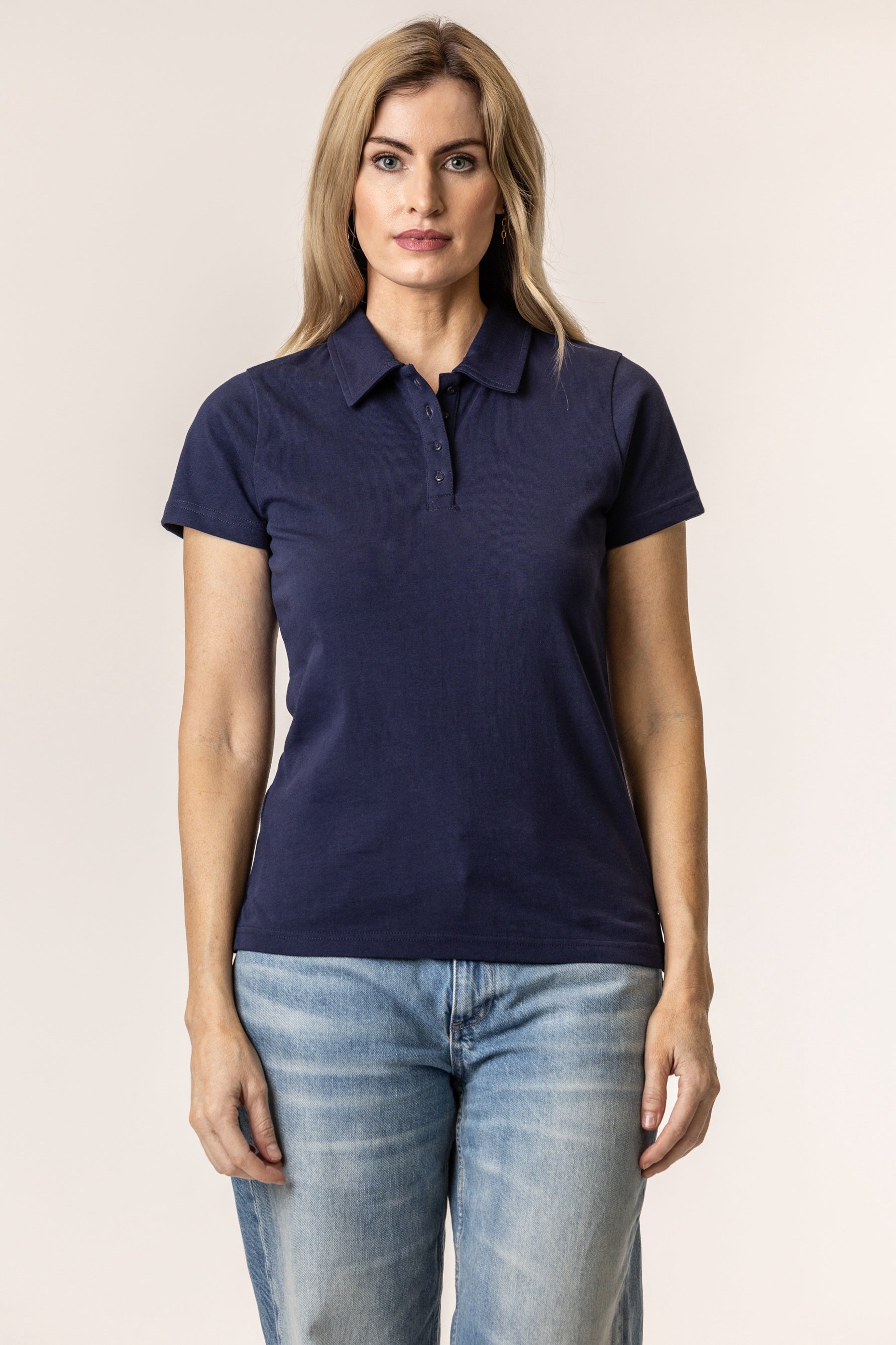 Regenerative Organic Cotton Polo for Women | Classic Fit
