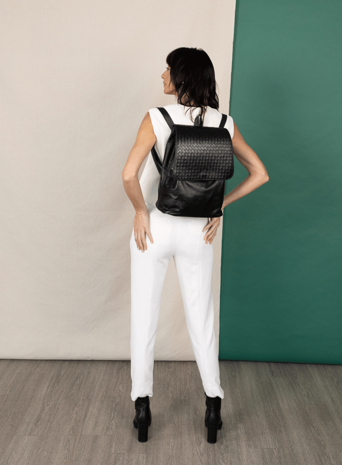 Woven Backpack