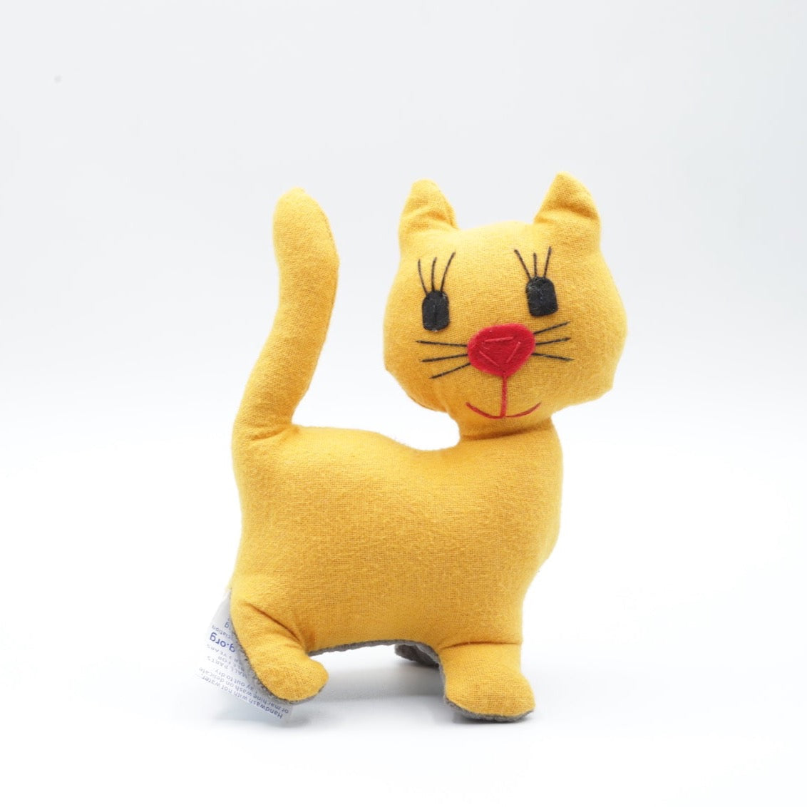 Plush Cat- Yellow