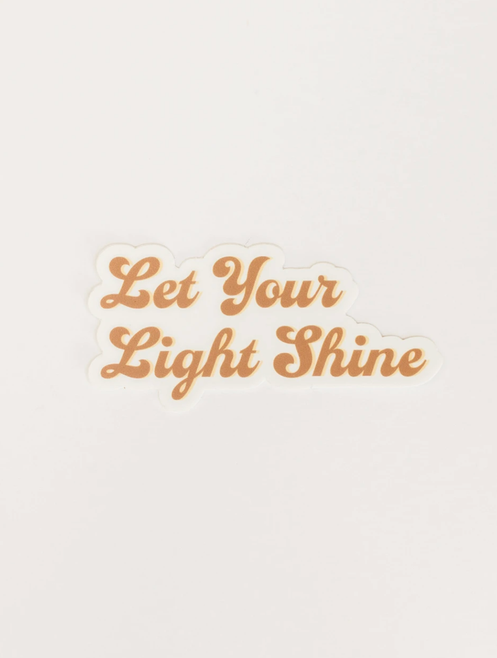 Sticker | Let Your Light Shine