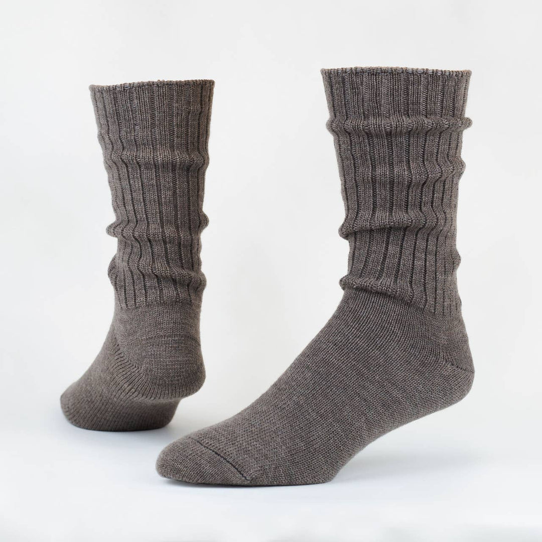 Organic Wool Crew Socks